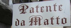 Patente da matto a Gubbio: cosa è e come fare a prenderla