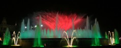 Fontana Magica a Barcellona: giochi d’acqua, musiche e luci