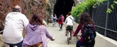 La pista ciclabile a Levanto: fino a Framura in bici sulla vecchia linea ferroviaria