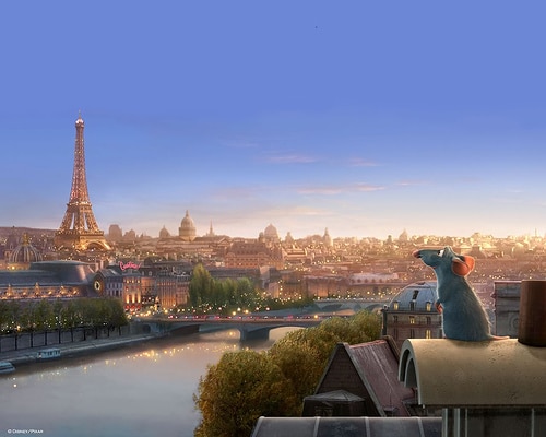 cartone disney ratatouille ambientato a parigi