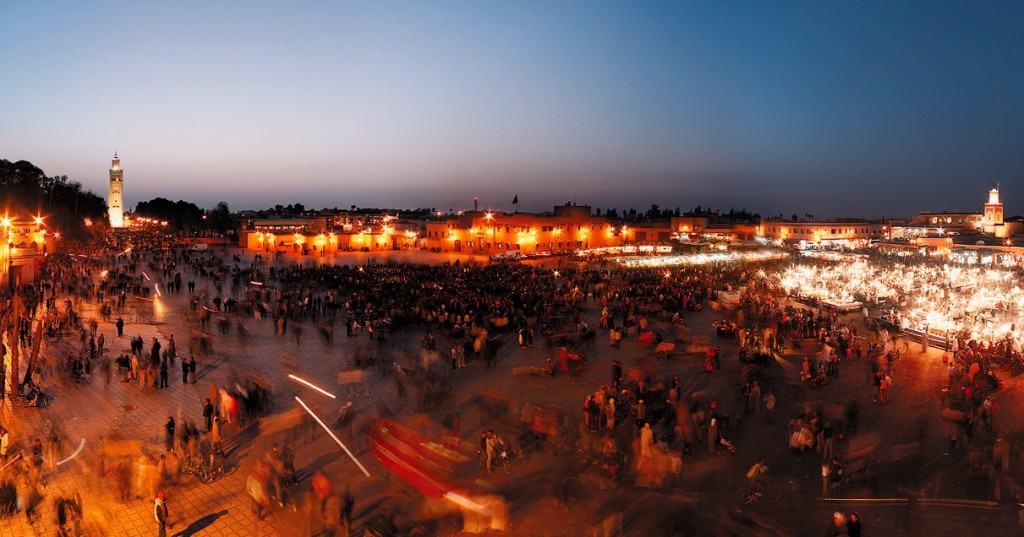 Marrakech piazza Jemaa el Fna