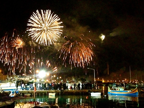 malta international fireworks festival