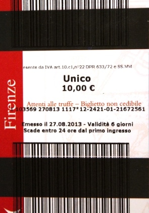 Biglietto unico Firenze
