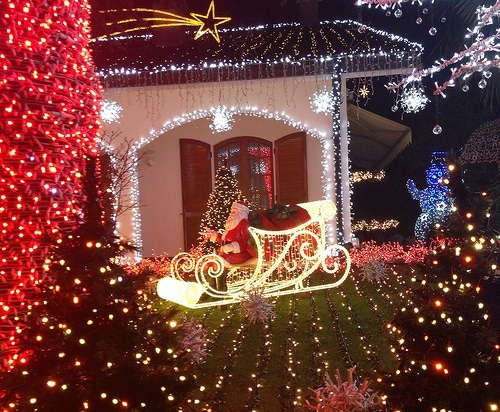 casa di babbo natale melegnano