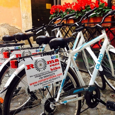 roma noleggio bici