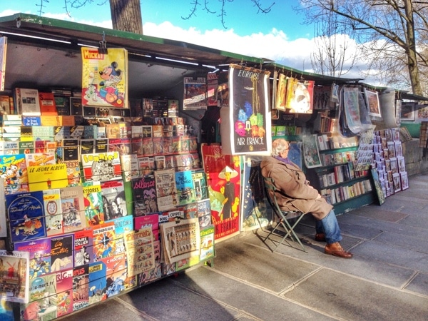 bouquinistes parigi