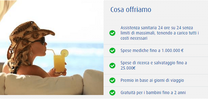 Assicurazione di viaggio europ assistance