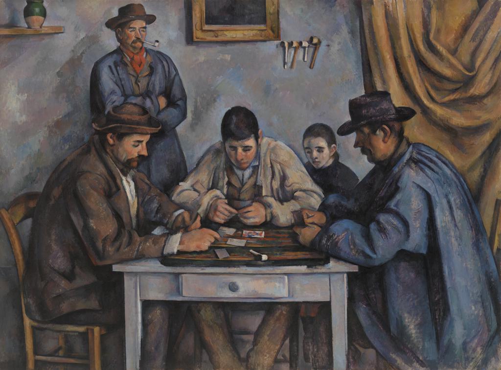 I giocatori di carte Cézanne
