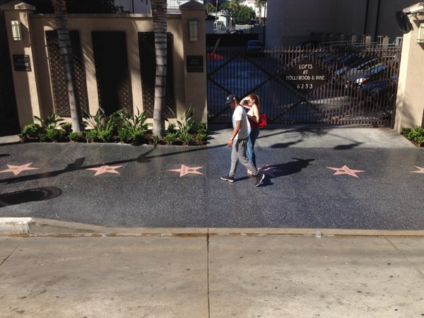 walk of fame Hollywood