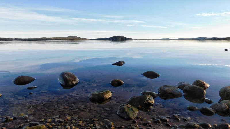 lago Inari finlandia