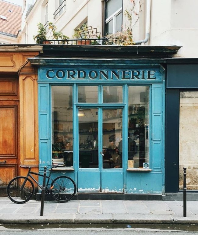 bar instagrammabile a parigi boot cafe