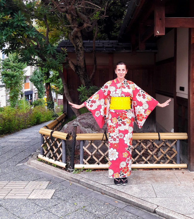 vestizione kimono