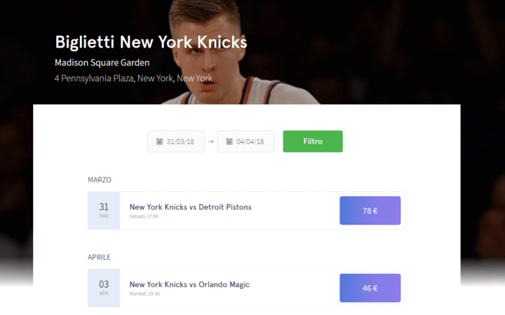 biglietti nba new york