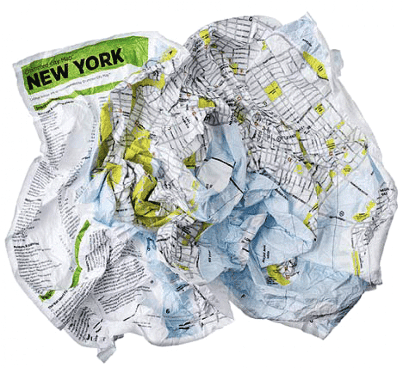 Mappa turistica New York