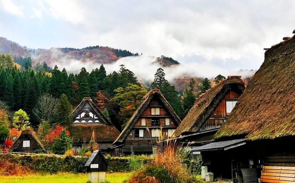 dormire in una gassho-zukuri a Shirakawago