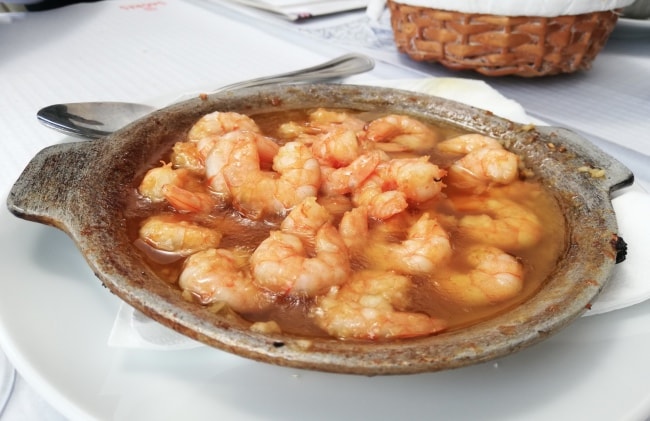 Gambas al ajillo