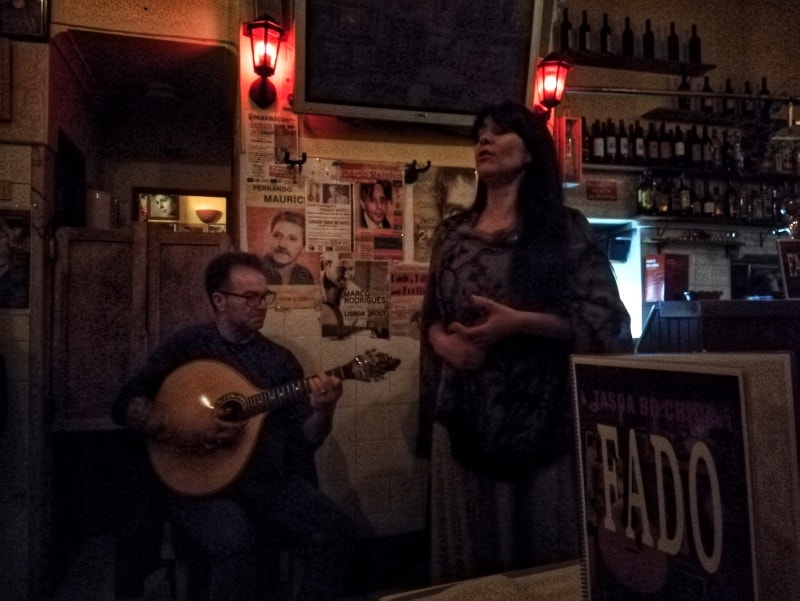 cena con fado lisbona