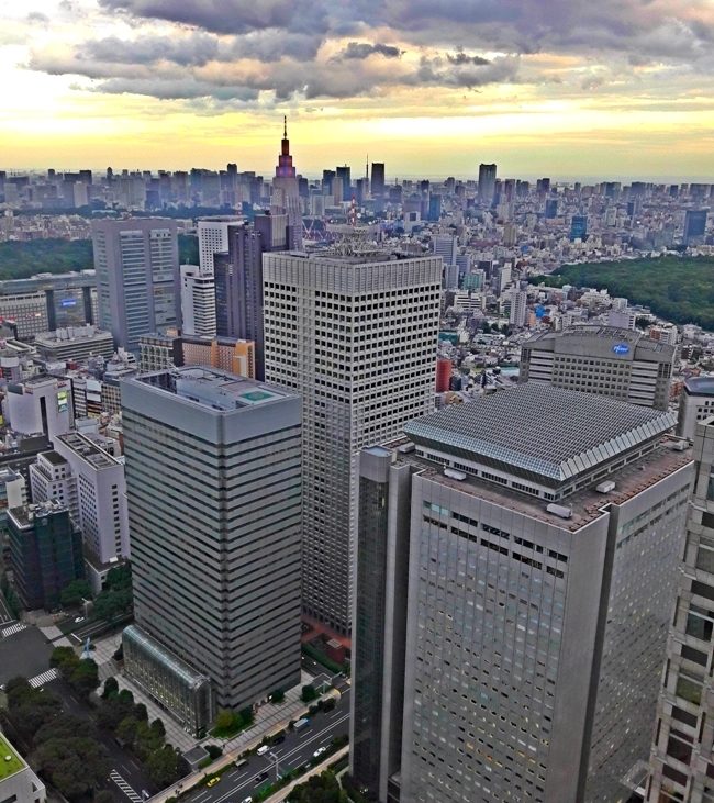 tokyo dall'alto