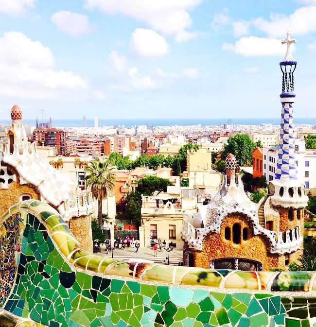 parc guell barcellona