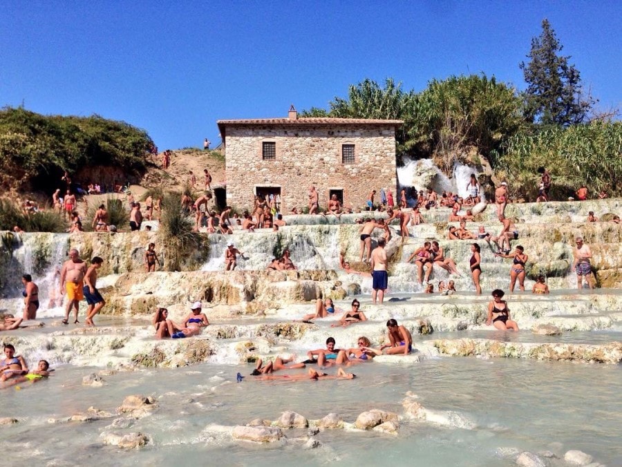 Cascate del Mulino toscana