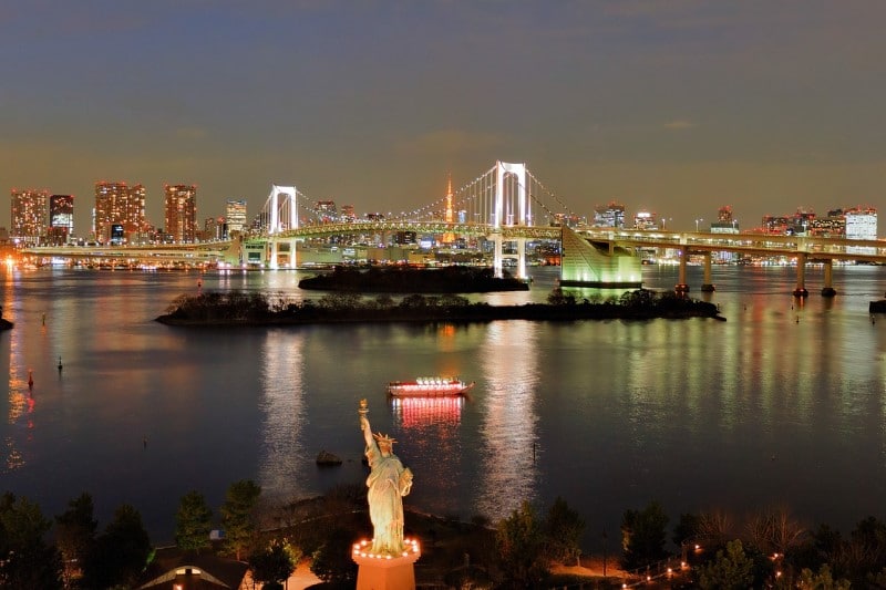 rainbow bridge tokyo