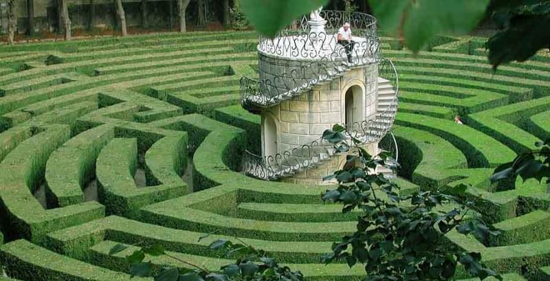 labirinto villa pisani