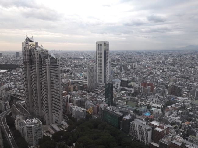 tokyo dall'alto