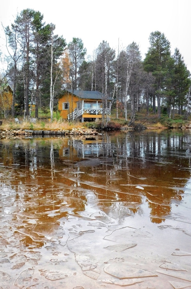 lago inari finlandia