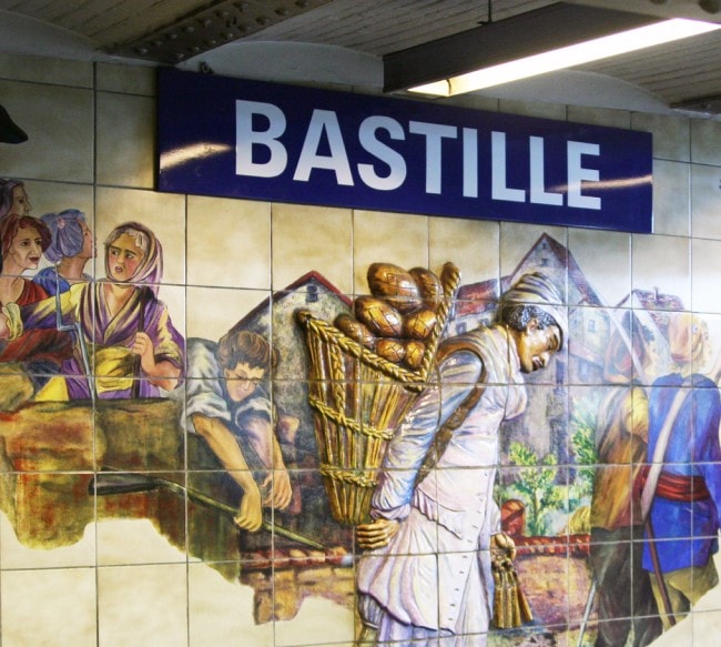 metro parigi bastille