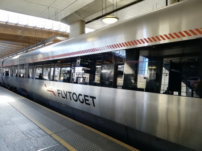 oslo Flytoget Airport Express Train