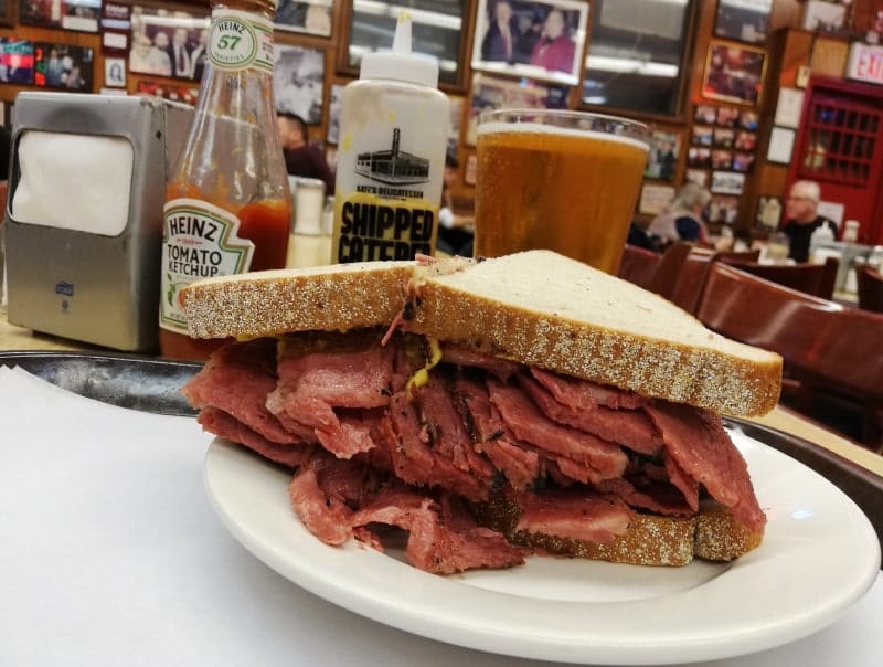 pastrami sandwich