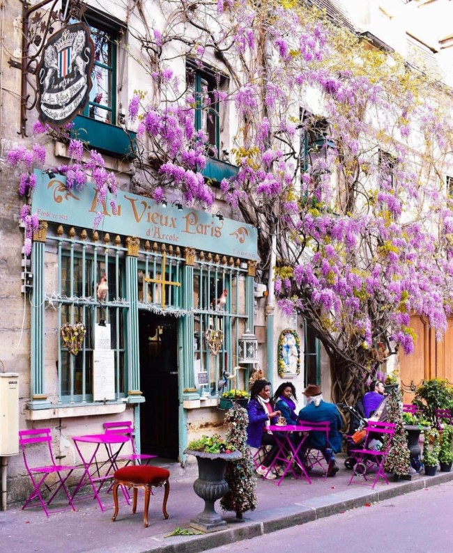 ristorante instagrammabile au vieux Paris