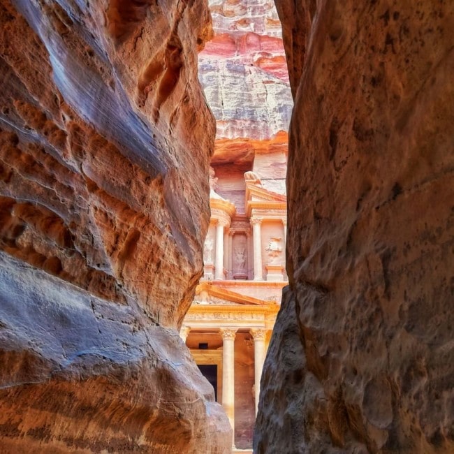 petra città rosa giordania