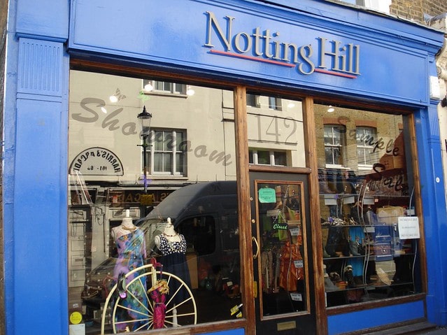 libreria notting hill film