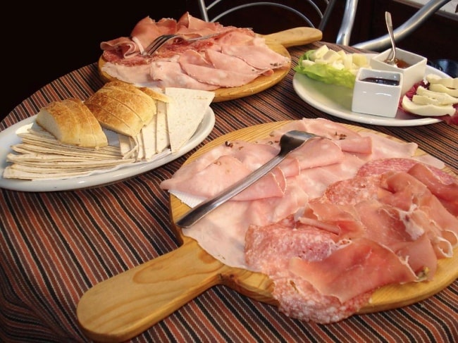 Tagliere salumi e formaggi