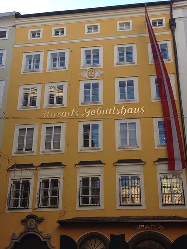 Casa Natale di Mozart salisburgo