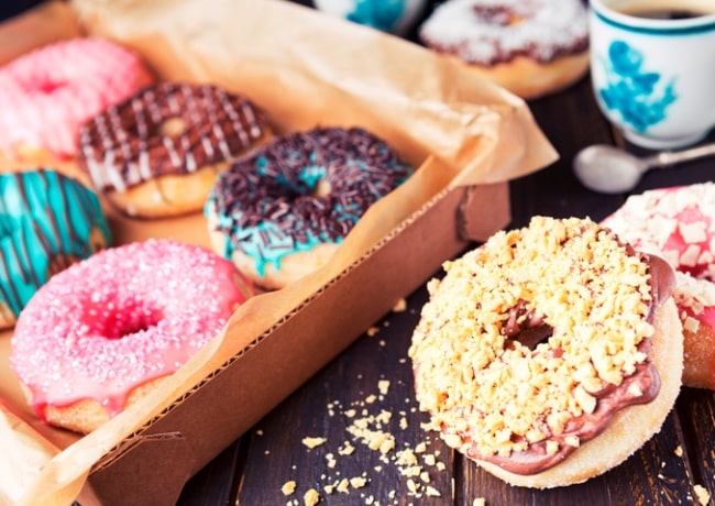 colazione americana donuts