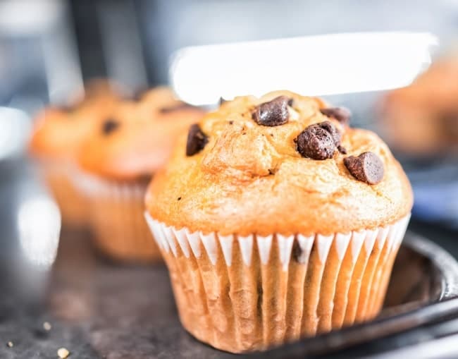 colazione americana muffin