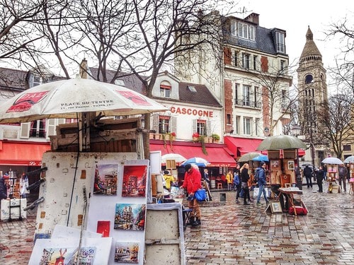 place du tertre parigi