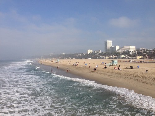 santa monica spiaggia