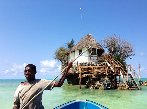 the rock zanzibar