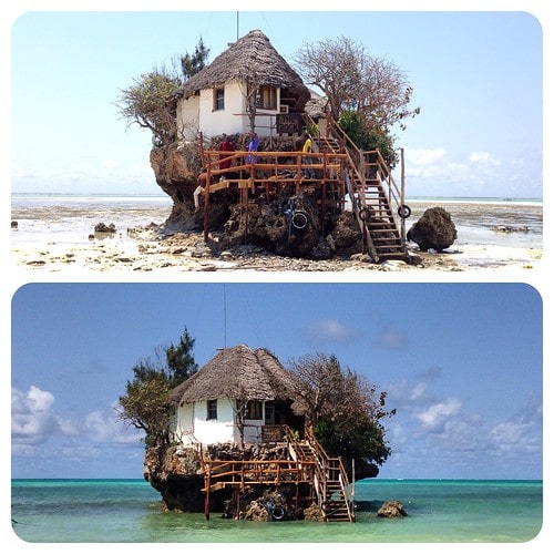 the rock zanzibar