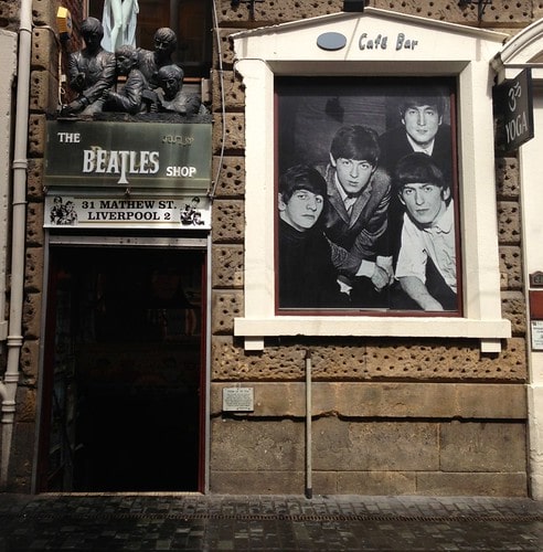 The Beatles Shop liverpool