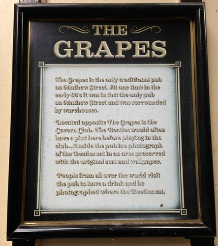 The Grapes liverpool