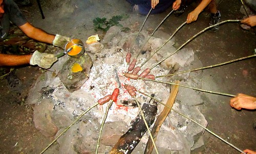 cucinare nel bosco