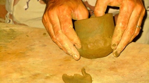 lavorare la ceramica