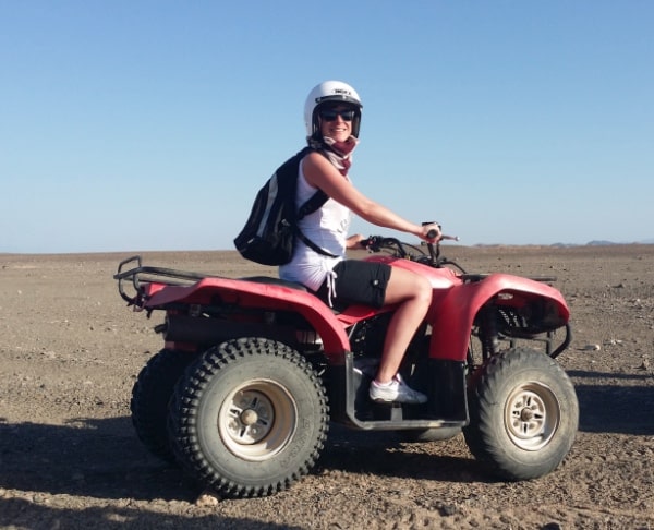 quad nel deserto