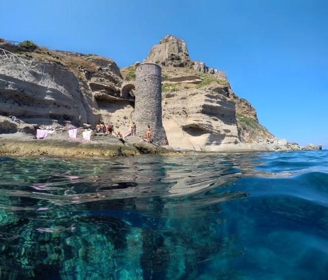 isola di capraia spiagge