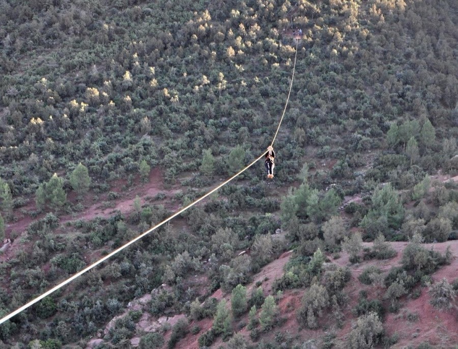 zipline in africa