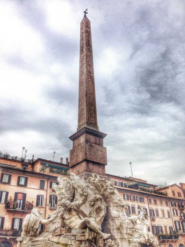 fontana dei 4 fiumi roma